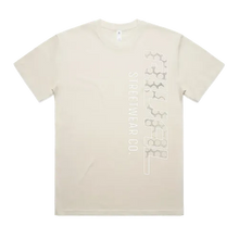 Load image into Gallery viewer, Block Oversized Tee- "BEE POSITIVE"